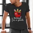 Pretend I'm A Pirate Teacher Apple Talk Like A Pirate Day Men Women Kids Men's V-Neck T-Shirt, gift for family, gift for coworker Pretend I'm A Pirate Teacher Apple Talk Like A Pirate Day Men Women Kids Men's V-Neck T-Shirt, gift for family, gift for coworker