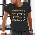 Pumpkin Ghost Equation Math Teacher Halloween Costume Men's V-Neck T-Shirt, gift for family, gift for coworker Pumpkin Ghost Equation Math Teacher Halloween Costume Men's V-Neck T-Shirt, gift for family, gift for coworker