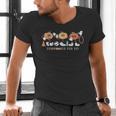 Pumpkin PE Teacher Team Physical Education Autumn Fall Men's V-Neck T-Shirt, Pe Teacher Shirts, gift for family, gift for coworker