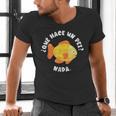Que Hace Un Pez Nada Spanish Teacher Bilingual Teacher Dual Men's V-Neck T-Shirt, gift for family, gift for coworker