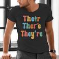 There Their They'Re English Class Grammar Joke Teacher Men's V-Neck T-Shirt, English Teacher Shirts, gift for family, gift for coworker There Their They'Re English Class Grammar Joke Teacher Men's V-Neck T-Shirt, English Teacher Shirts, gift for family, gift for coworker