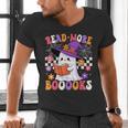 Read More Books Ghost Reading Book Teacher Halloween Men's V-Neck T-Shirt, gift for family, gift for coworker Read More Books Ghost Reading Book Teacher Halloween Men's V-Neck T-Shirt, gift for family, gift for coworker