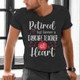 Retired Daycare Teacher Retirement For Daycare Teacher Men's V-Neck T-Shirt, gift for family, gift for coworker Retired Daycare Teacher Retirement For Daycare Teacher Men's V-Neck T-Shirt, gift for family, gift for coworker