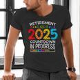 Retirement Class Of 2025 Teacher Countdown Loading Teacher Men's V-Neck T-Shirt, gift for family, gift for coworker Retirement Class Of 2025 Teacher Countdown Loading Teacher Men's V-Neck T-Shirt, gift for family, gift for coworker
