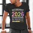 Retirement Class Of 2026 Teacher Countdown Loading Teacher Men's V-Neck T-Shirt, gift for family, gift for coworker