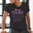 Retiring Teacher Tshirt For Retired Teachers For Men Women Men's V-Neck T-Shirt, gift for family, gift for coworker