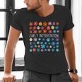 Retro Wildflower Early Intervention Teacher Interventionist Men's V-Neck T-Shirt, gift for family, gift for coworker
