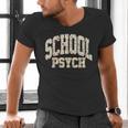 Retro Wildflower School Psych Teacher School Psychologist Men's V-Neck T-Shirt, gift for family, gift for coworker Retro Wildflower School Psych Teacher School Psychologist Men's V-Neck T-Shirt, gift for family, gift for coworker