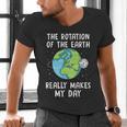 Rotation Of The Earth Makes My Day Science Teacher Earth Day Men's V-Neck T-Shirt, Science Teacher Shirts, gift for family, gift for coworker Rotation Of The Earth Makes My Day Science Teacher Earth Day Men's V-Neck T-Shirt, Science Teacher Shirts, gift for family, gift for coworker