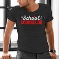 School Counselor Teacher Guidance Counseling For Men Women Kids Men's V-Neck T-Shirt, gift for family, gift for coworker