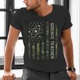 Science Teacher Camo American Flag Back To School Men's V-Neck T-Shirt, Science Teacher Shirts, gift for family, gift for coworker Science Teacher Camo American Flag Back To School Men's V-Neck T-Shirt, Science Teacher Shirts, gift for family, gift for coworker