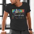 Science Teacher Tie Dye First Day Of School Back To School Men Women Girls Kids Men's V-Neck T-Shirt, Science Teacher Shirts, gift for family, gift for coworker