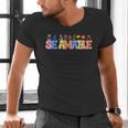 Se Amable Be Kind In Spanish Groovy Teacher Flowers Men's V-Neck T-Shirt, Groovy Teacher Shirts, gift for family, gift for coworker Se Amable Be Kind In Spanish Groovy Teacher Flowers Men's V-Neck T-Shirt, Groovy Teacher Shirts, gift for family, gift for coworker