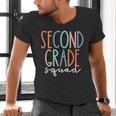 Second Grade Squad 2nd Grade Teacher Women Back To School Men's V-Neck T-Shirt, 2nd Grade Teacher Shirts, gift for family, gift for coworker Second Grade Squad 2nd Grade Teacher Women Back To School Men's V-Neck T-Shirt, 2nd Grade Teacher Shirts, gift for family, gift for coworker