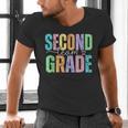 Second Grade Team Heart Teacher Student Back To School Girls Men's V-Neck T-Shirt, gift for family, gift for coworker Second Grade Team Heart Teacher Student Back To School Girls Men's V-Neck T-Shirt, gift for family, gift for coworker