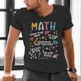 Show Your Work Math Teacher First Day Back To School Men's V-Neck T-Shirt, gift for family, gift for coworker