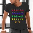 Sign Language Alphabet For ASL Interpreter Deaf Teacher Stud For Men Women Girls Kids Men's V-Neck T-Shirt, gift for family, gift for coworker