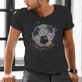 Soccer Dot Day Shirts For Kids Men Women Teacher Men's V-Neck T-Shirt, gift for family, gift for coworker