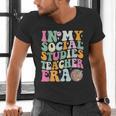 In My Social Studies Teacher Era Cute Social Studies Teacher Men's V-Neck T-Shirt, gift for family, gift for coworker In My Social Studies Teacher Era Cute Social Studies Teacher Men's V-Neck T-Shirt, gift for family, gift for coworker