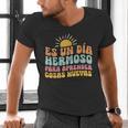 Spanish Multilingual Teacher Dual Languages Bilingual Men's V-Neck T-Shirt, gift for family, gift for coworker Spanish Multilingual Teacher Dual Languages Bilingual Men's V-Neck T-Shirt, gift for family, gift for coworker