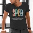 Special Education Sped Teacher Definition For Women & Men Men's V-Neck T-Shirt, gift for family, gift for coworker Special Education Sped Teacher Definition For Women & Men Men's V-Neck T-Shirt, gift for family, gift for coworker