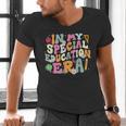 Special Education Teacher Era Inspirational SPED ABA Autism Men's V-Neck T-Shirt, gift for family, gift for coworker