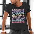 Sped Caffeinate Advocate Laminate Educate Teacher Men's V-Neck T-Shirt, gift for family, gift for coworker Sped Caffeinate Advocate Laminate Educate Teacher Men's V-Neck T-Shirt, gift for family, gift for coworker