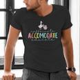 SPED Dream Team Teachers Special Education Silly Goose Men's V-Neck T-Shirt, gift for family, gift for coworker
