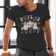 Spooky Ghost PE Teacher Squad Physical Education Halloween Men's V-Neck T-Shirt, Pe Teacher Shirts, gift for family, gift for coworker Spooky Ghost PE Teacher Squad Physical Education Halloween Men's V-Neck T-Shirt, Pe Teacher Shirts, gift for family, gift for coworker