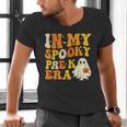 In My Spooky PRE-K Teacher Era Halloween Costume Tee Men's V-Neck T-Shirt, gift for family, gift for coworker