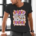 Spooky Teacher Ghost Pencil Teacher Halloween Teacher Men's V-Neck T-Shirt, gift for family, gift for coworker Spooky Teacher Ghost Pencil Teacher Halloween Teacher Men's V-Neck T-Shirt, gift for family, gift for coworker