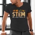 STEM Teacher Thanksgiving Grateful Educator Science Class Men's V-Neck T-Shirt, Science Teacher Shirts, gift for family, gift for coworker