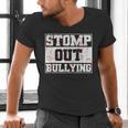 Stomp Out Bullying Back To School Education Teacher Men's V-Neck T-Shirt, gift for family, gift for coworker Stomp Out Bullying Back To School Education Teacher Men's V-Neck T-Shirt, gift for family, gift for coworker