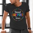 Student Support Team Counselor Social Worker Teacher Crew Men's V-Neck T-Shirt, gift for family, gift for coworker