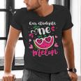 Our Students Are One In A Melon Teacher Watermelon Summer Men's V-Neck T-Shirt, gift for family, gift for coworker