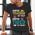 Super Hero Teacher Superheroes Men's V-Neck T-Shirt, Super Teacher Shirts, gift for family, gift for coworker Super Hero Teacher Superheroes Men's V-Neck T-Shirt, Super Teacher Shirts, gift for family, gift for coworker