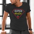 Super Heroe Maestra Espanol Spanish Super Teacher Men's V-Neck T-Shirt, Super Teacher Shirts, gift for family, gift for coworker Super Heroe Maestra Espanol Spanish Super Teacher Men's V-Neck T-Shirt, Super Teacher Shirts, gift for family, gift for coworker