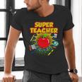 Superhero Teacher Appreciation Teaching Tee Men's V-Neck T-Shirt, gift for family, gift for coworker