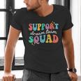 Support Dream Services Team Groovy Teacher Support Squad Men's V-Neck T-Shirt, Groovy Teacher Shirts, gift for family, gift for coworker Support Dream Services Team Groovy Teacher Support Squad Men's V-Neck T-Shirt, Groovy Teacher Shirts, gift for family, gift for coworker