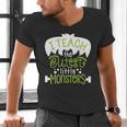 I Teach The Cutest Little Monsters Halloween Teacher Spooky Men's V-Neck T-Shirt, gift for family, gift for coworker I Teach The Cutest Little Monsters Halloween Teacher Spooky Men's V-Neck T-Shirt, gift for family, gift for coworker