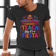 Teach Like It'S A Fiesta Teachers Sombrero Cinco De Mayo Men's V-Neck T-Shirt, gift for family, gift for coworker Teach Like It'S A Fiesta Teachers Sombrero Cinco De Mayo Men's V-Neck T-Shirt, gift for family, gift for coworker