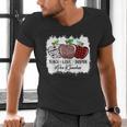 Teach Love Inspire Pre-k Teacher Apple Leopard Red Plain Men's V-Neck T-Shirt, gift for family, gift for coworker Teach Love Inspire Pre-k Teacher Apple Leopard Red Plain Men's V-Neck T-Shirt, gift for family, gift for coworker