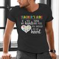 Teacher Aide Appreciation Cute Heart Tee For Women Men's V-Neck T-Shirt, gift for family, gift for coworker Teacher Aide Appreciation Cute Heart Tee For Women Men's V-Neck T-Shirt, gift for family, gift for coworker