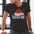 Teacher Aide Christmas Women Family Matching Group Xmas Men's V-Neck T-Shirt, gift for family, gift for coworker Teacher Aide Christmas Women Family Matching Group Xmas Men's V-Neck T-Shirt, gift for family, gift for coworker