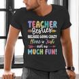 Teacher Besties Matching Teacher Besties Men's V-Neck T-Shirt, gift for family, gift for coworker Teacher Besties Matching Teacher Besties Men's V-Neck T-Shirt, gift for family, gift for coworker