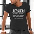 Teacher Definition Teacher Men's V-Neck T-Shirt, gift for family, gift for coworker Teacher Definition Teacher Men's V-Neck T-Shirt, gift for family, gift for coworker
