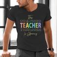 This Teacher Is Glowing Hello Summer End Of School Men's V-Neck T-Shirt, gift for family, gift for coworker This Teacher Is Glowing Hello Summer End Of School Men's V-Neck T-Shirt, gift for family, gift for coworker