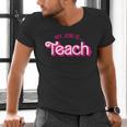 Teacher Life My Job Is Teach Men's V-Neck T-Shirt, gift for family, gift for coworker Teacher Life My Job Is Teach Men's V-Neck T-Shirt, gift for family, gift for coworker