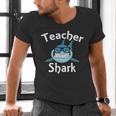 Teacher Shark Teacher For Men Women Men's V-Neck T-Shirt, gift for family, gift for coworker Teacher Shark Teacher For Men Women Men's V-Neck T-Shirt, gift for family, gift for coworker