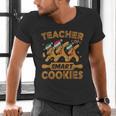 Teacher Of Smart Cookies Gingerbread Christmas Teacher Men's V-Neck T-Shirt, gift for family, gift for coworker Teacher Of Smart Cookies Gingerbread Christmas Teacher Men's V-Neck T-Shirt, gift for family, gift for coworker